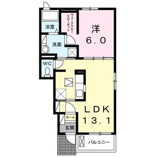 メイプルランドⅡ【1階】の間取り