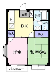 オンワードスズキ【2階】の間取り