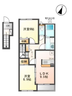 シルフィーナ【2階】の間取り