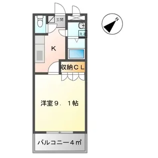 セレッソ【2階】の間取り