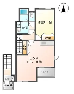 セレーノ【2階】の間取り