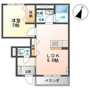 コンフィード【1階】の間取り