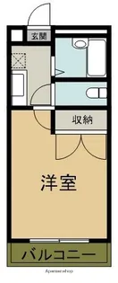 カサ・デ・マーレ【1階】の間取り