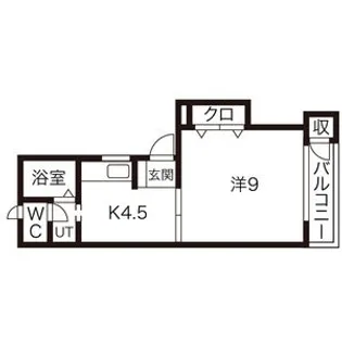 リベルテ【2階】の間取り