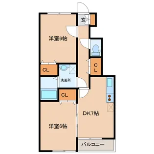 ARDOR【1階】の間取り