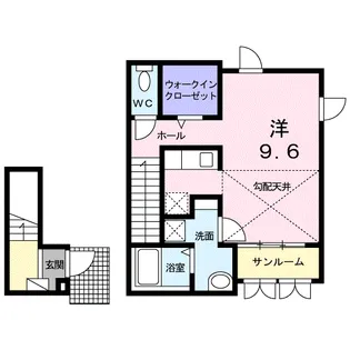 カーサ・ノーブル【2階】の間取り