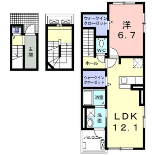 TAKI REIWA【3階】の間取り