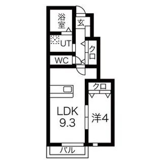 LILIAN(リリアン)【1階】の間取り