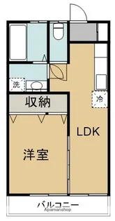 シマサコーポⅤ【2階】の間取り