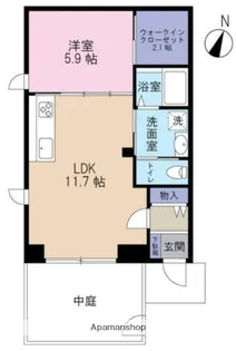 塩釜リトル・ヒルズ【1階】の間取り