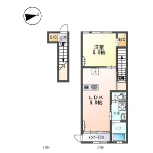 カーサトラスト【2階】の間取り