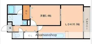 アトラス【1階】の間取り
