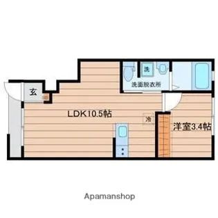 RASS平成【1階】の間取り