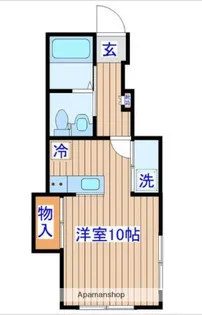 IIE SAINT−LOUIS Ⅰ【1階】の間取り