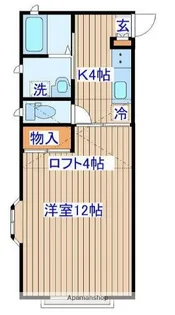 モントレー多賀城Ⅰ【1階】の間取り
