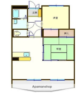 ドリームA【3階】の間取り