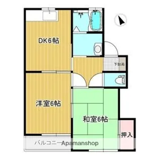 グランヒル青葉台【2階】の間取り