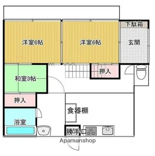 宮城県多賀城市笠神1丁目【一戸建】の間取り