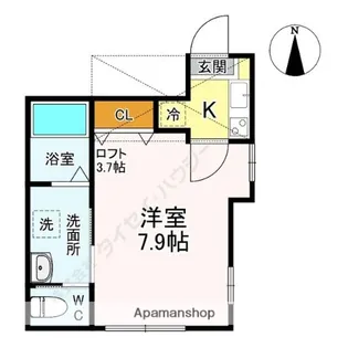 ルナプレナ【2階】の間取り