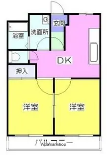 レジデンスITO【3階】の間取り