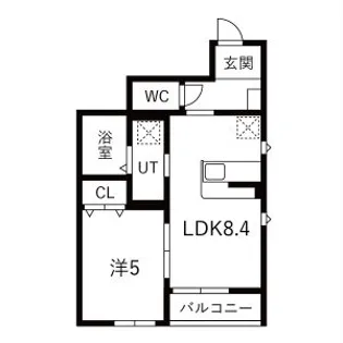 GRAN CLASS V(グラン クラス)【112号室】の間取り