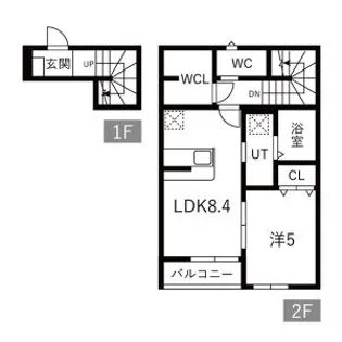 GRAN CLASS V(グラン クラス)【211号室】の間取り
