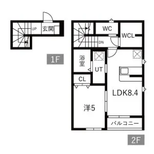 GRAN CLASS V(グラン クラス)【212号室】の間取り