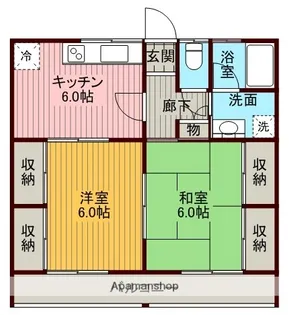 シティライフ【1階】の間取り