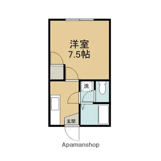 フレッシュハイツ【203号室】の間取り