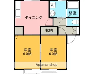 フェアステージさくら【101号室】の間取り