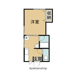 コーポ本田仲【201号室】の間取り