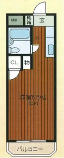 メゾン・ド・セドール【9階】の間取り