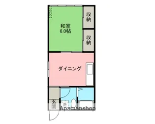 エスポワール【104号室】の間取り