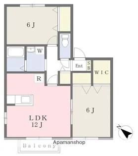 アスティオス【1階】の間取り