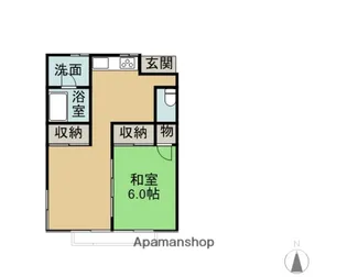 Aハイム【2階】の間取り