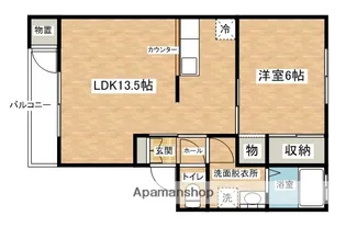 ARTCITY【Y-3号室】の間取り