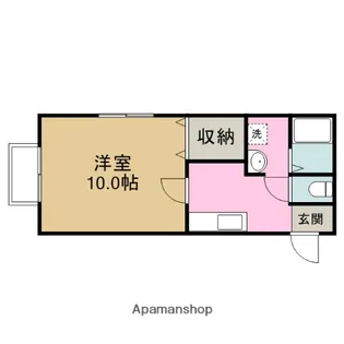エミネントハウスⅢ【203号室】の間取り