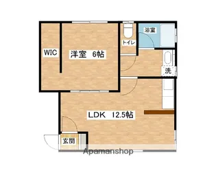 アーバンハイム【1階】の間取り