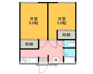 フェアステージリバーサイドⅢ【105号室】の間取り