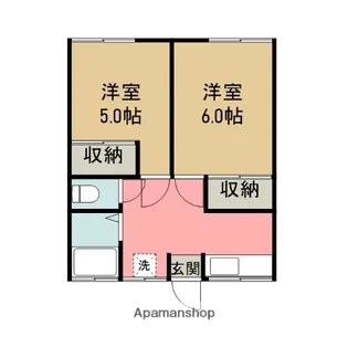 フェアステージリバーサイドⅢ【2階】の間取り