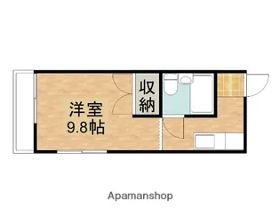 アベハイツ【3階】の間取り