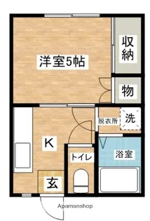 コーポラス高橋【202号室】の間取り