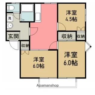 フェアステージホリデー【102号室】の間取り