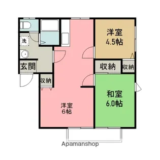 フェアステージホリデー【2階】の間取り