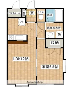 パステル拾六番館【204号室】の間取り