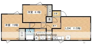 CELEB MAKI【1階】の間取り