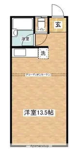 セジュール八幡【102号室】の間取り