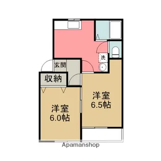 メゾンフォルテ【101号室】の間取り