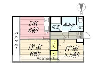 アーバンミサワ【301号室】の間取り