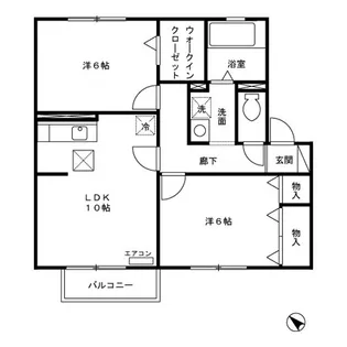 ステラ Ⅰ【1階】の間取り